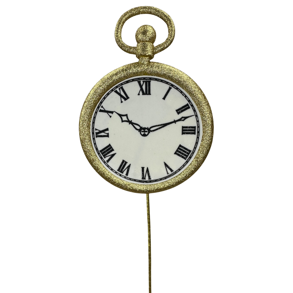 Clock Pick: Gold, 24"