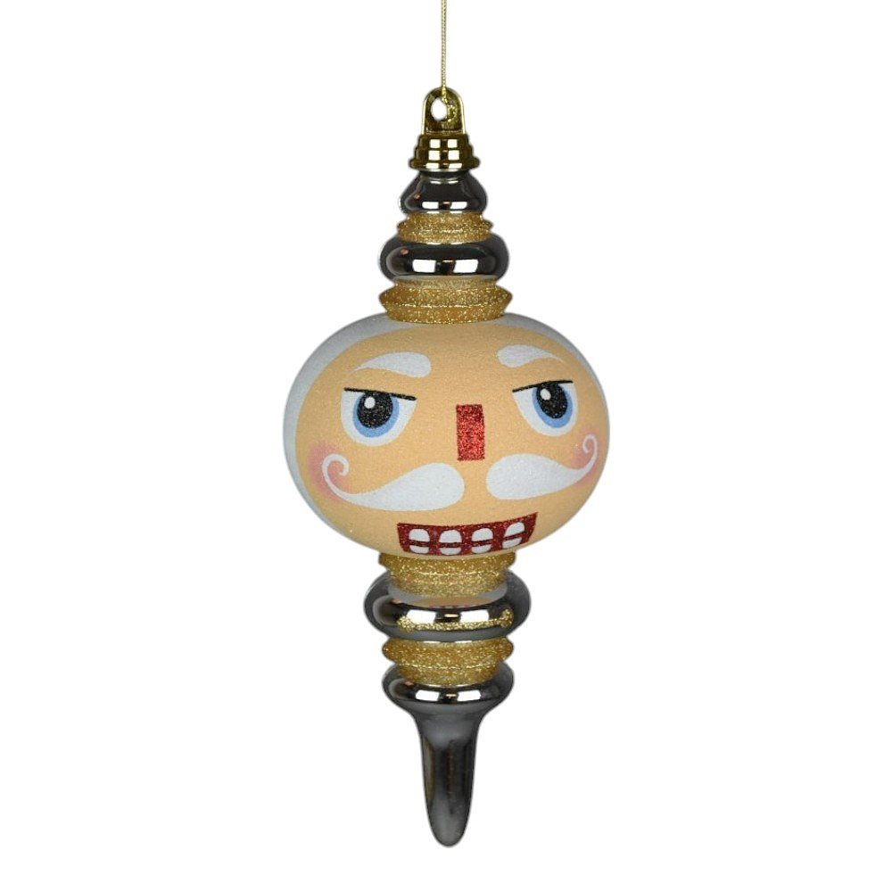 Nutcracker Finial Ornament: Gold, 13"