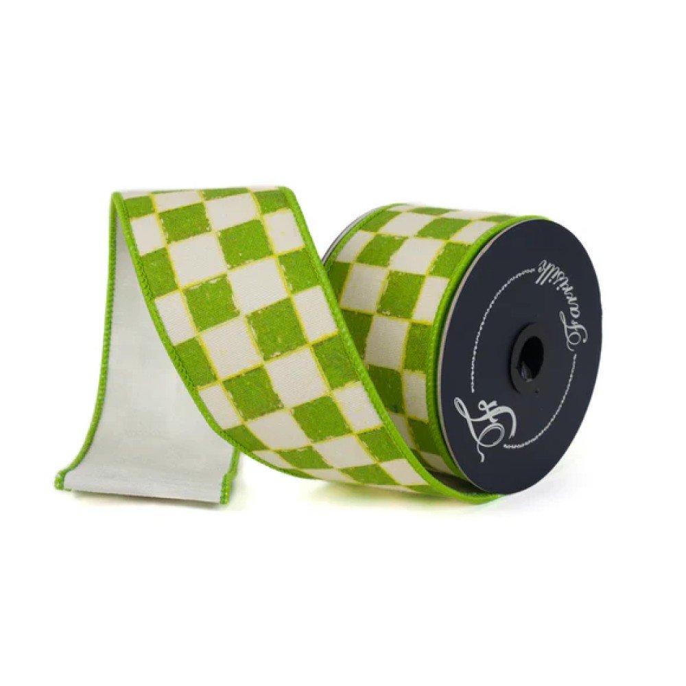 Gallery Checker: Lime, 2.5"