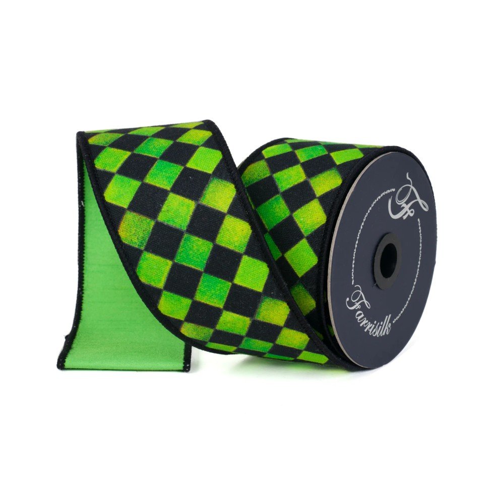 Sketch Checks: Lime, 2.5"