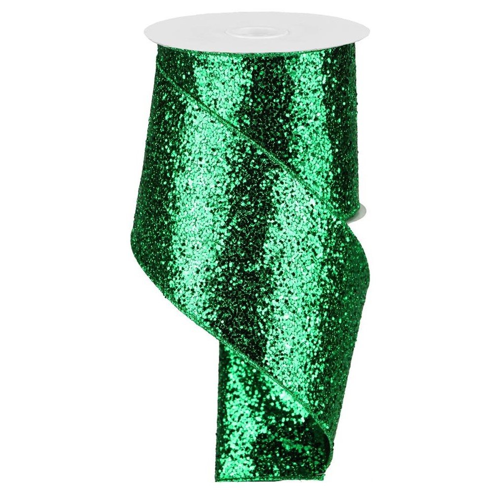 Large Glitter: Emerald, 4"