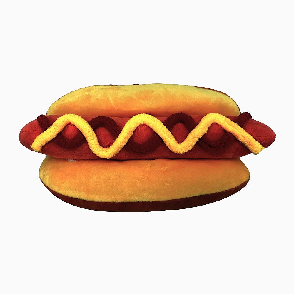 Plush Hot Dog, 8"