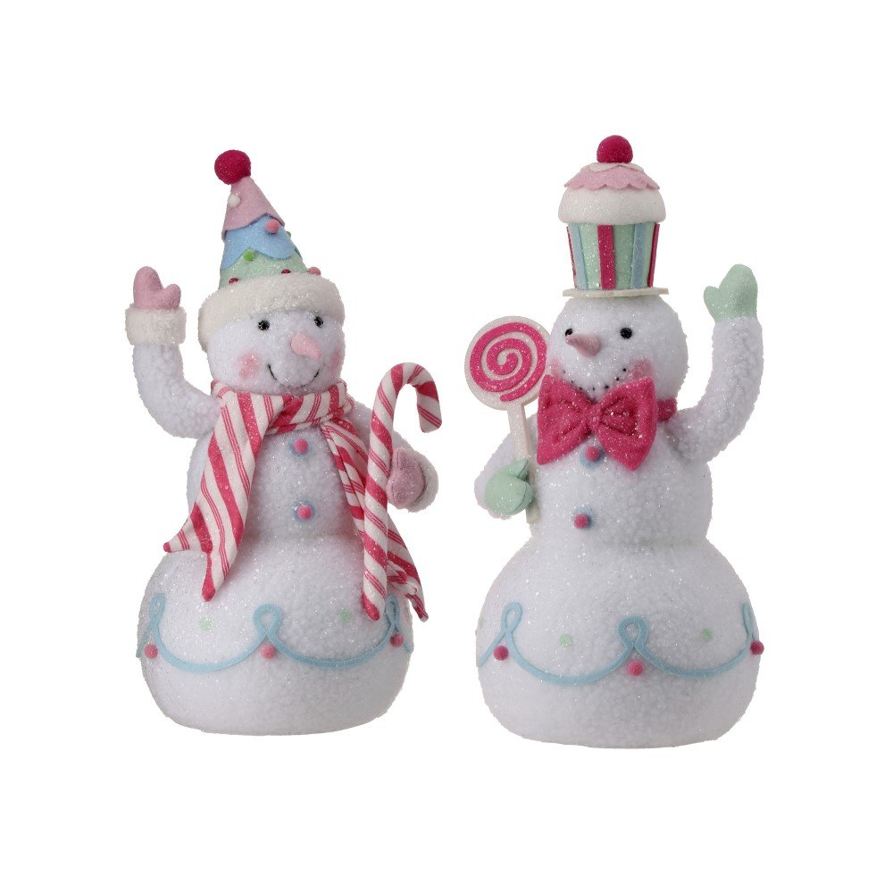 Fabric Soo Sweet Snowmen 16.5"