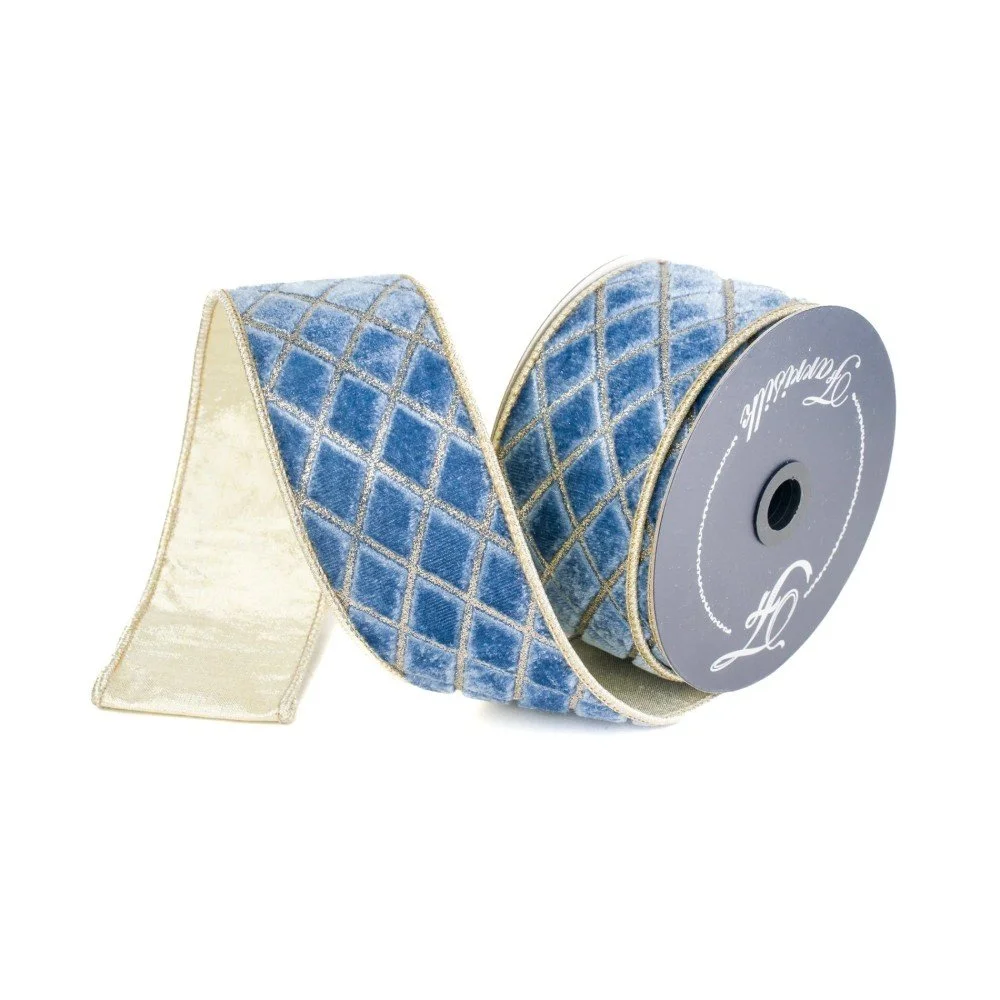 Metallic Diamond: Steel Blue, 2.5"