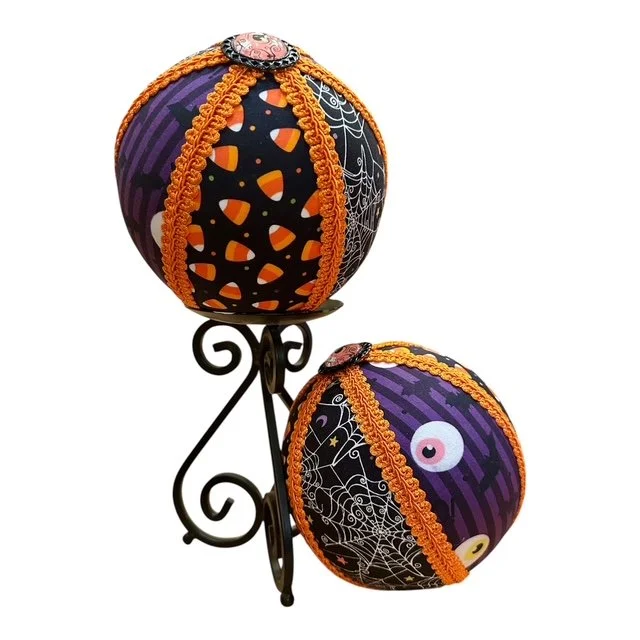 Eyeball Halloween Ornament Set, 6" dia.