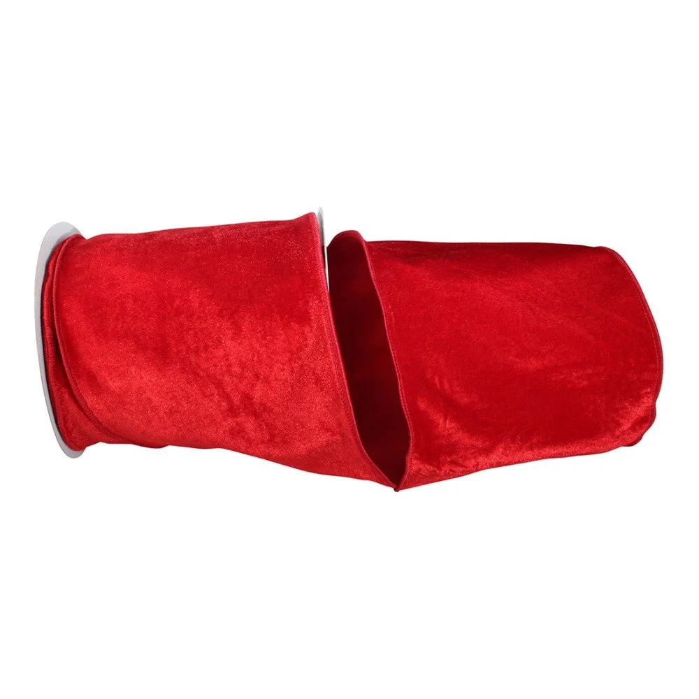 Plush Velvet w/ Dupioni Backing, 6"