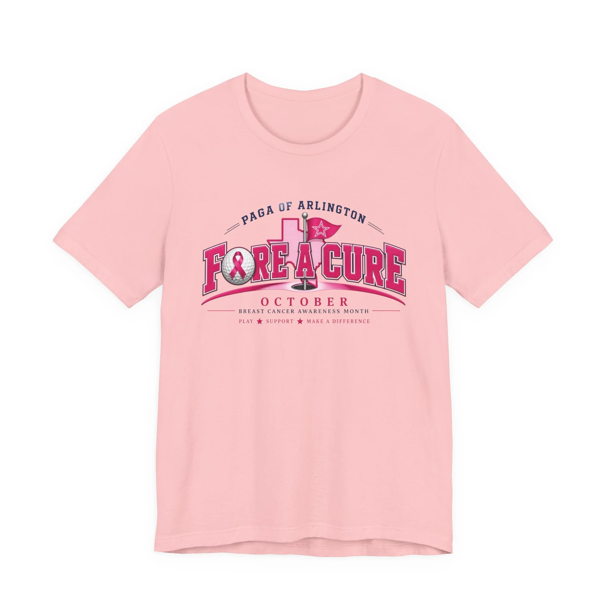 "Fore A Cure" Breast Cancer Awareness T-Shirt