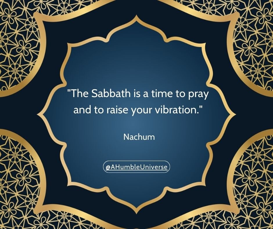 By honoring the Sabbath you honor yourself with a day of rest and recovery which helps to raise your vibration. 

 #Sabbath #sabbath #sabbathday #sabbathrest #SabbathPrep #sabbathschool #sabbathworship #existential #existentialism #existentialtherapy