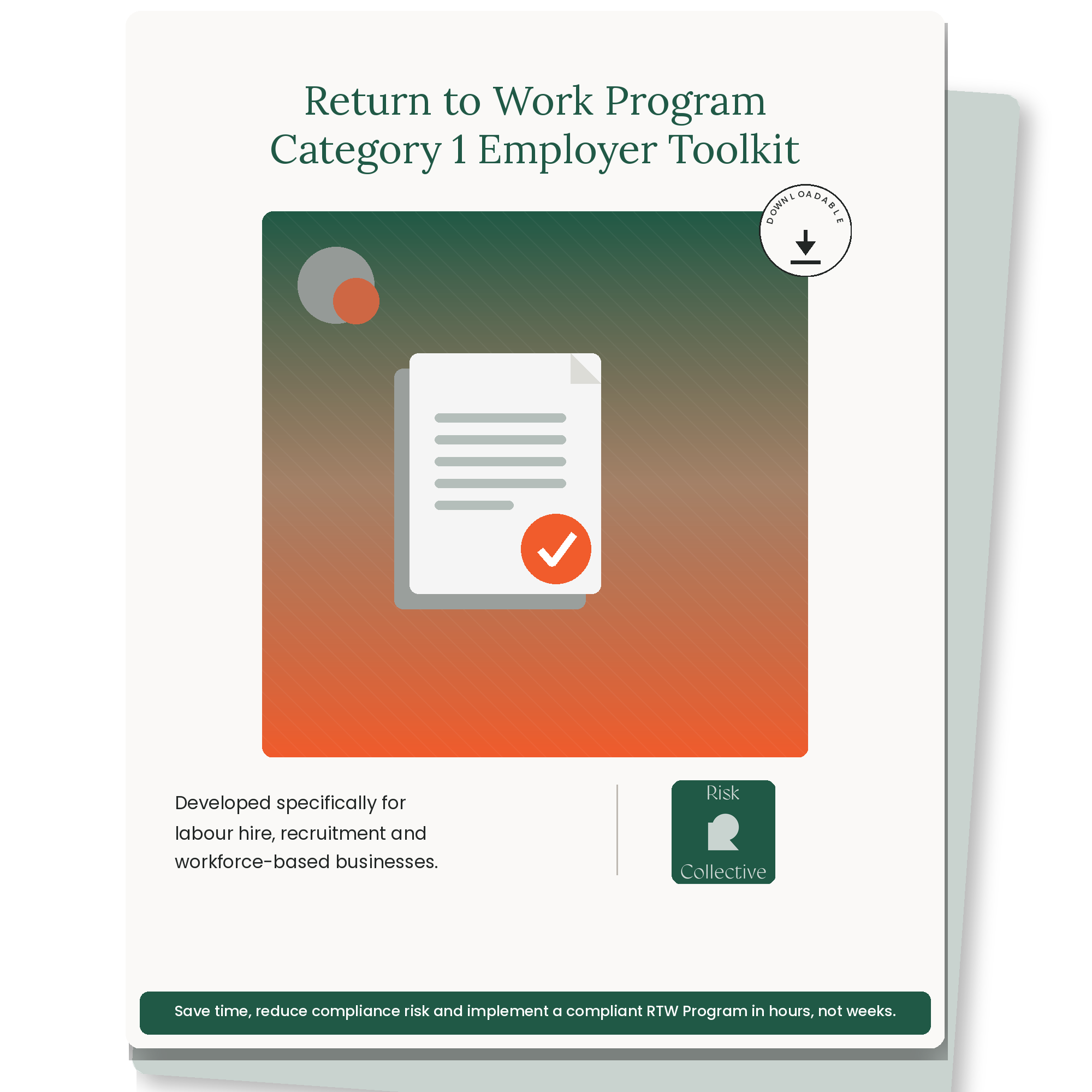 Return to Work Program