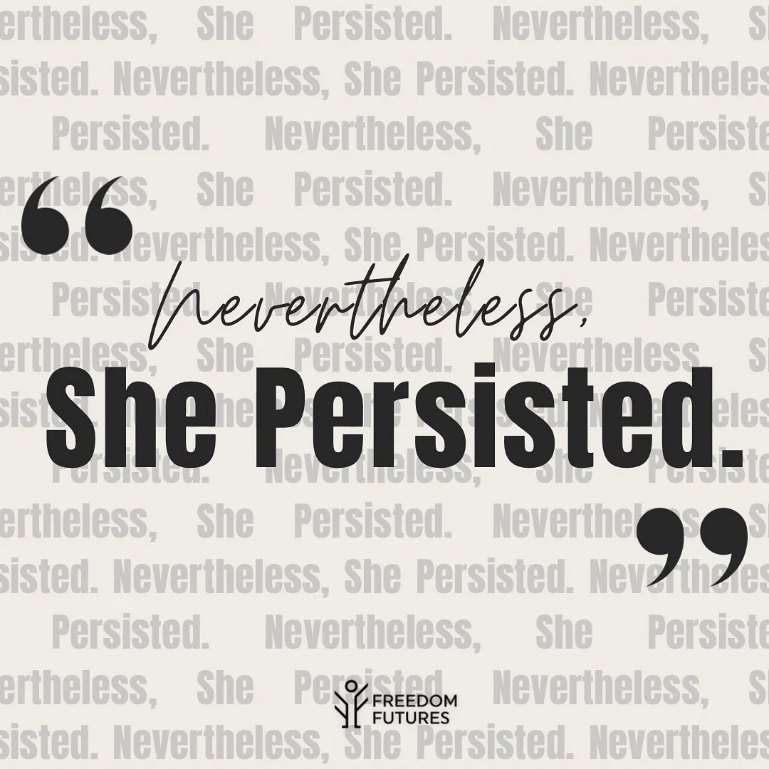 &ldquo;She was warned. She was given an explanation. Nevertheless, she persisted.&rdquo; &ndash; words meant to silence, now a battle cry for women everywhere.

Resilience. Defiance. Strength.

From fighting for voting rights to breaking glass ceilin