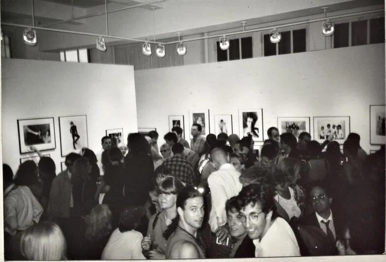 Opening reception, Earl McGrath Gallery, 20 W. 57th Avenue, New York, 1996
