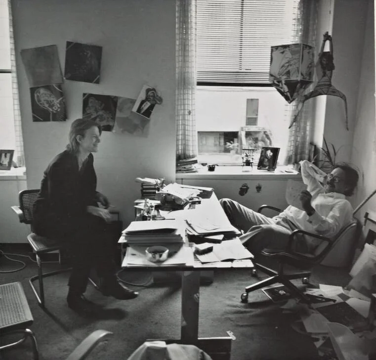 1980 Jim Carroll & Earl in office .jpeg