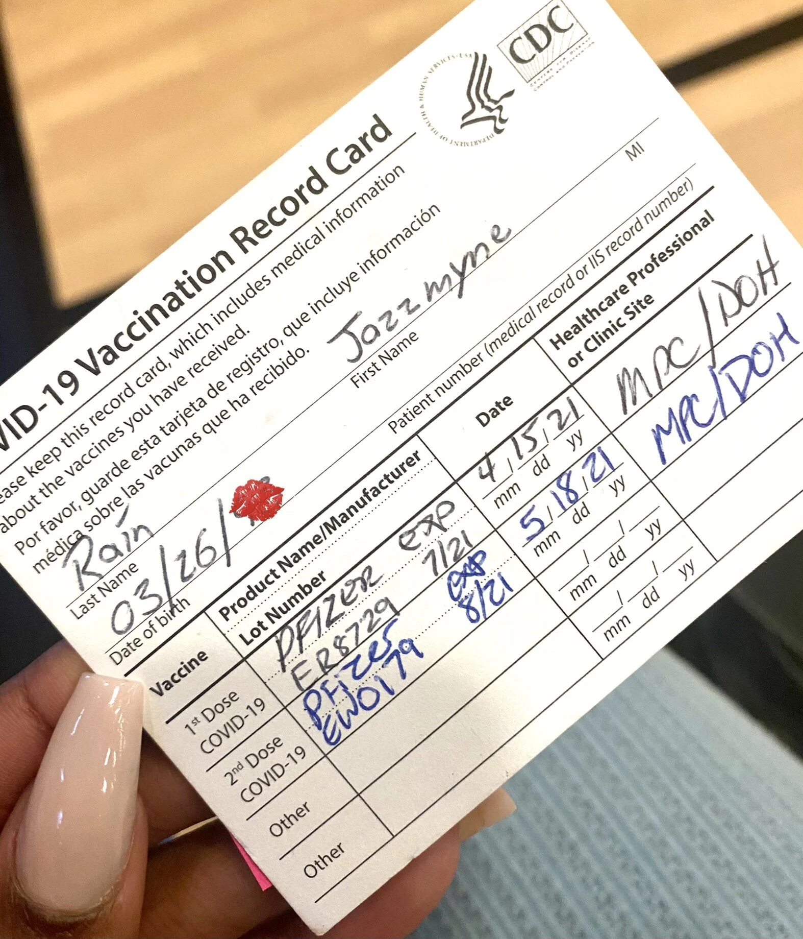 No Longer Against the Vaccine