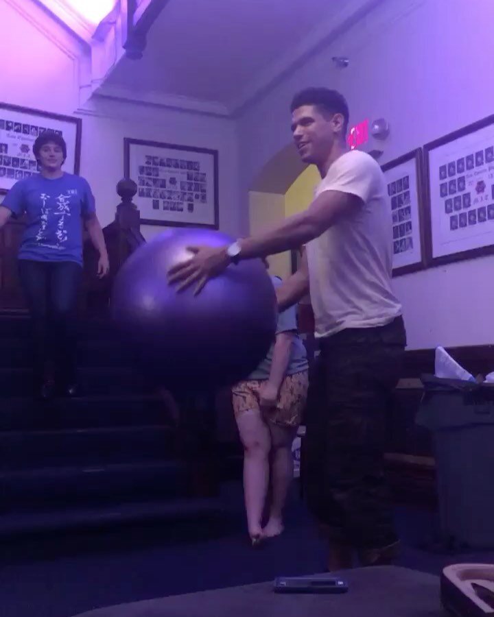 Stupid ball is a classic tEp game in which a large ball is thrown around until something breaks, at which point you&rsquo;ve won the game. Last summer, residents took stupid ball to next level incorporating it into new sports: giant baseball and gian