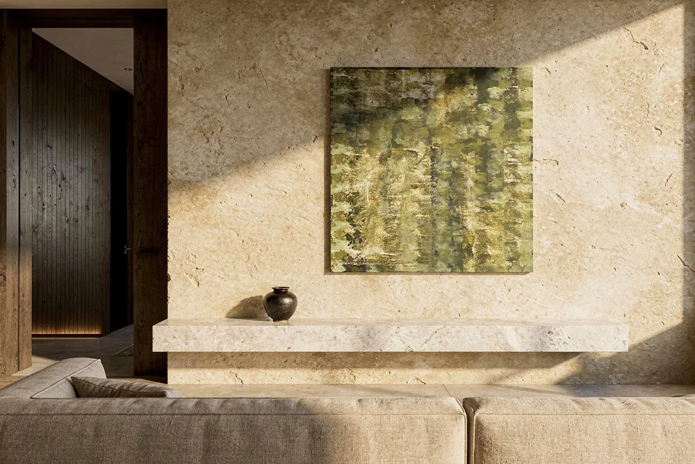 Moss Chamber by Shanly Simpson, shown in an interior setting.