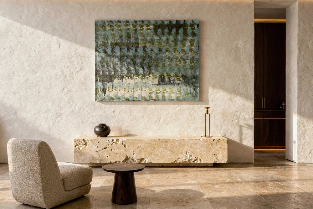 Pattern of Return by Shanly Simpson, shown in an interior setting.
