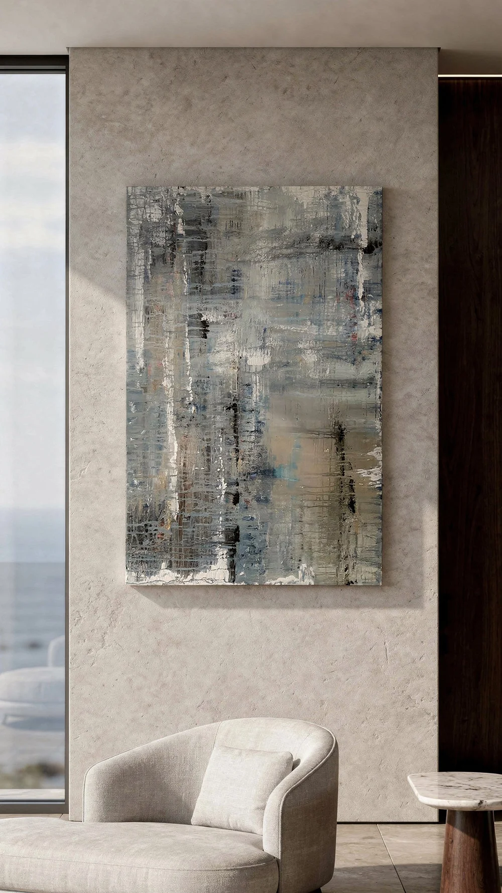 After Rain by Shanly Simpson, shown in an interior setting.
