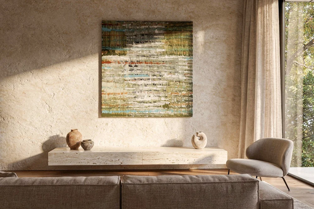 Quiet Structure by Shanly Simpson, shown in an interior setting.