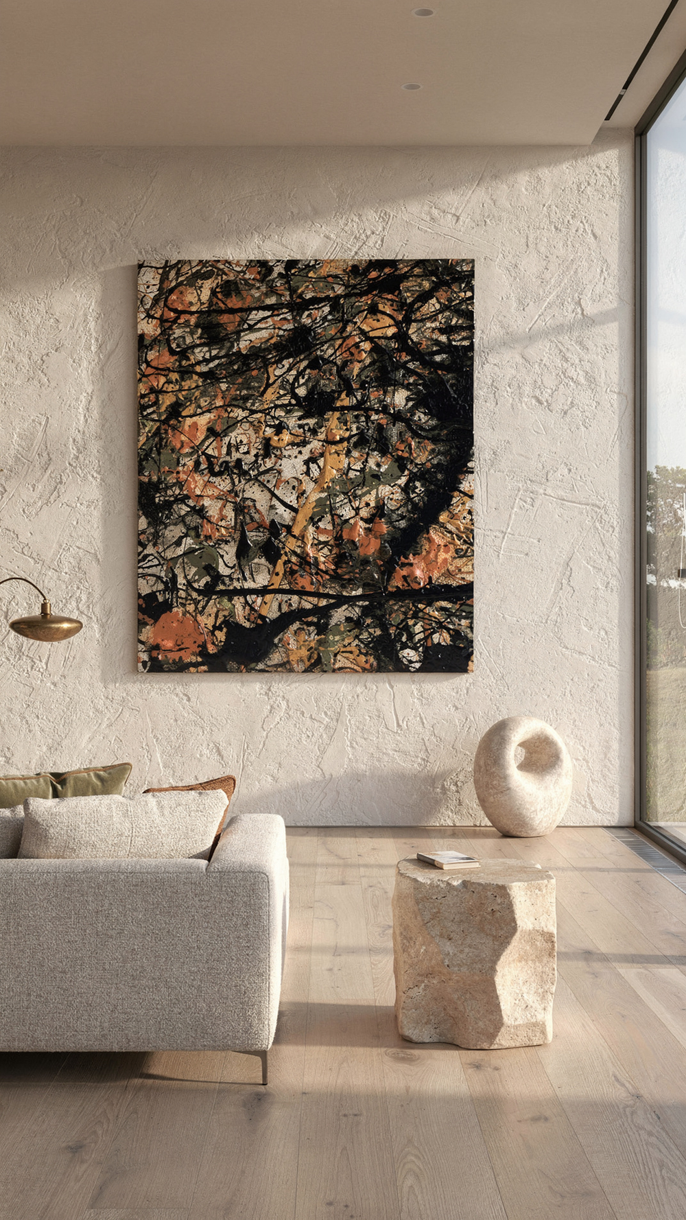 Night Tangle by Shanly Simpson, shown in an interior setting.