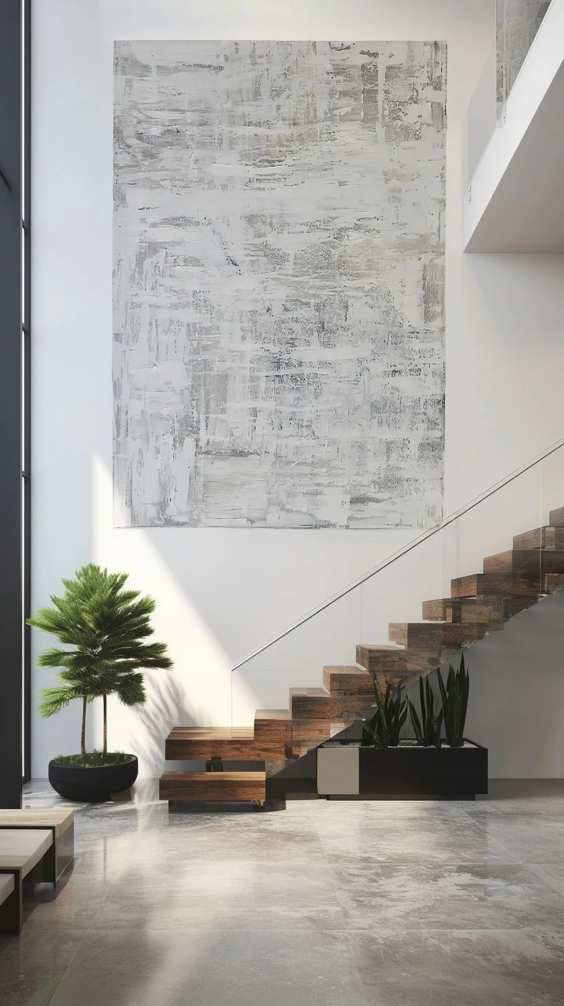 Veil of Stillness by Shanly Simpson, shown in an interior setting.