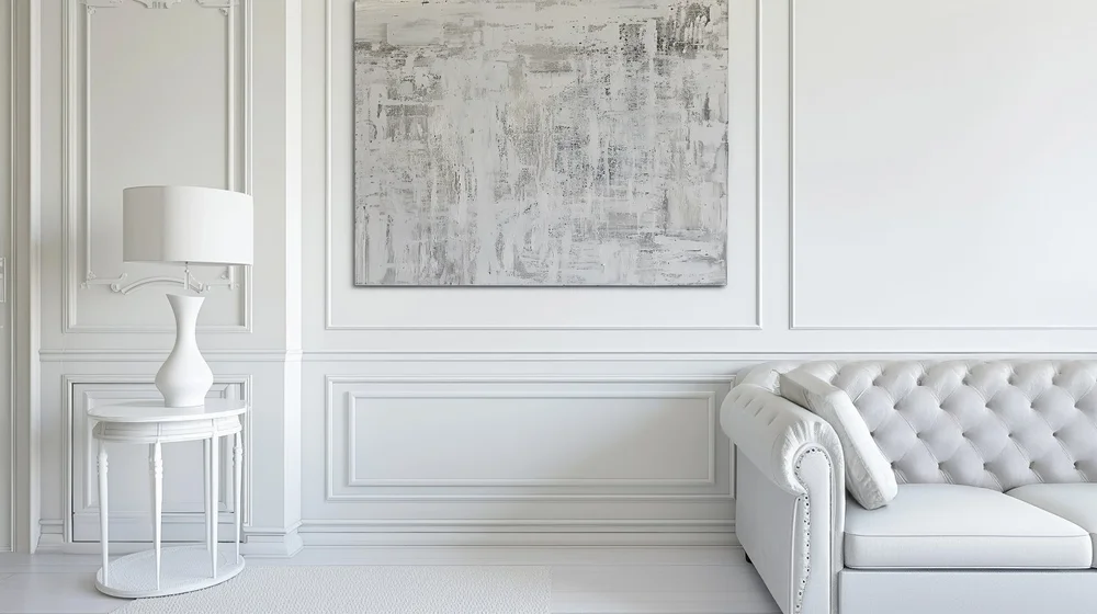 Veil of Stillness by Shanly Simpson, shown in an interior setting.