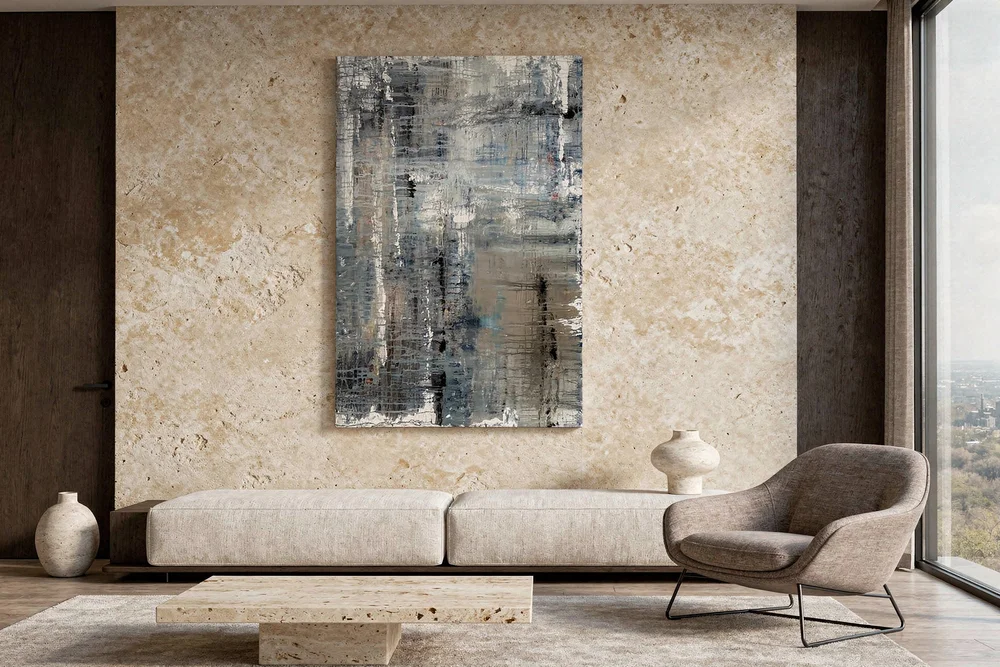 After Rain by Shanly Simpson, shown in an interior setting.