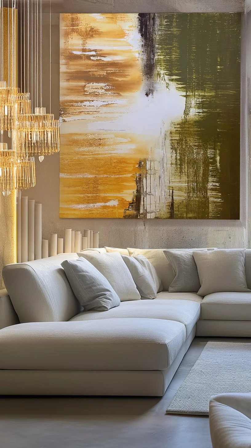 Aurora of the Fields by Shanly Simpson, shown in an interior setting.