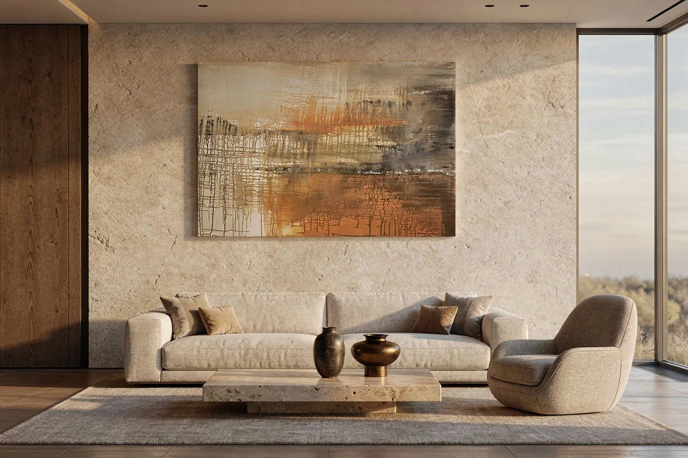 Ember Horizon by Shanly Simpson, shown in an interior setting.