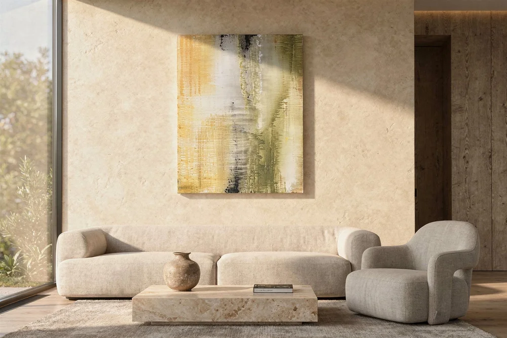 Where the Light Settles by Shanly Simpson, shown in an interior setting.