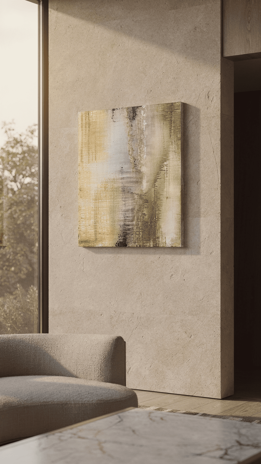 Where the Light Settles by Shanly Simpson, shown in an interior setting.