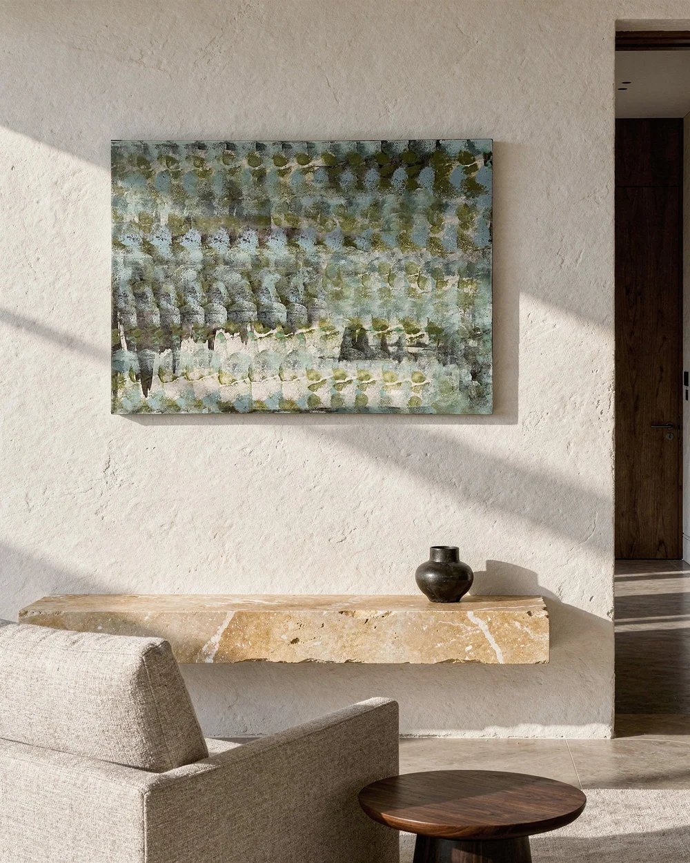Pattern of Return by Shanly Simpson, shown in an interior setting.