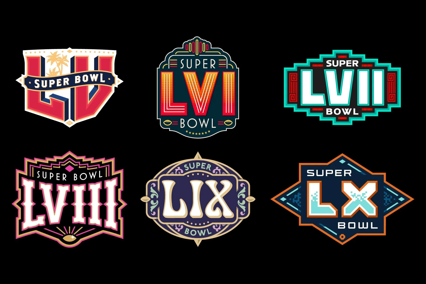 Super Bowl Logos