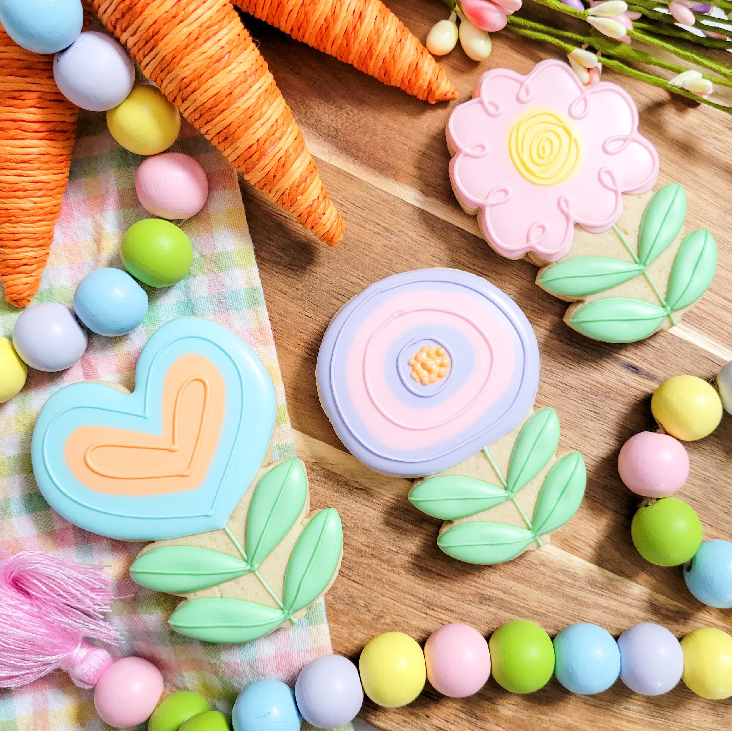 Funky Flower Cookie Set