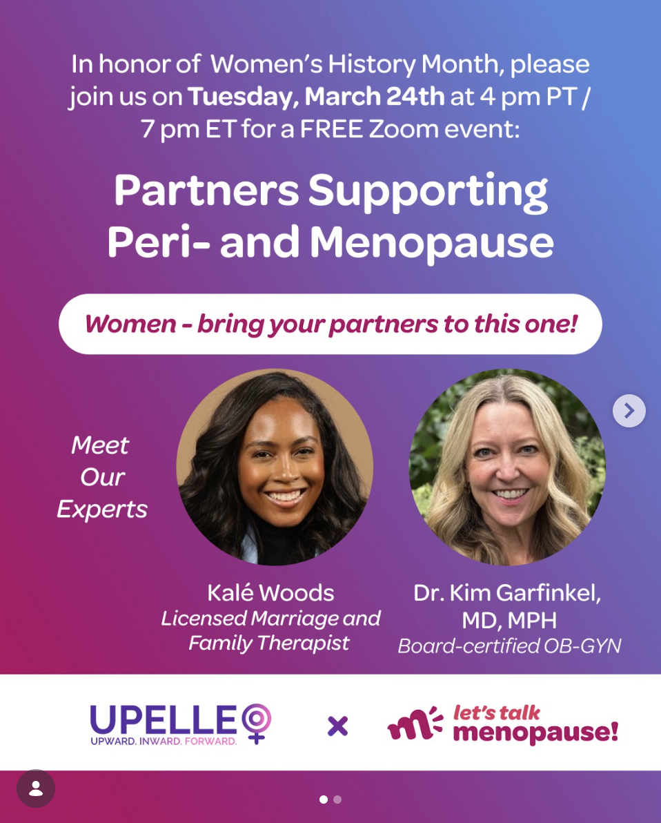 Partners Supporting Peri- and Menopause