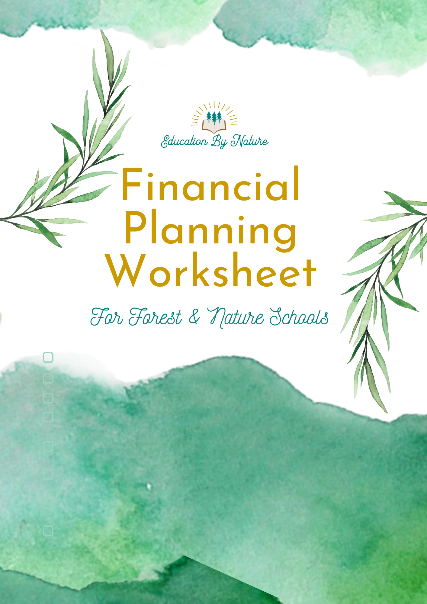 Annual Financial Projections Worksheet