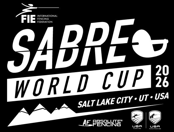 Our local fencing community has a rare chance to watch some world-class sabre in person this week!
2026 Absolute Fencing Gear FIE Sabre World Cup
Jan 22&ndash;25, 2026
Salt Palace Convention Center, Salt Lake City
Tickets are for sale. They&rsquo;re 