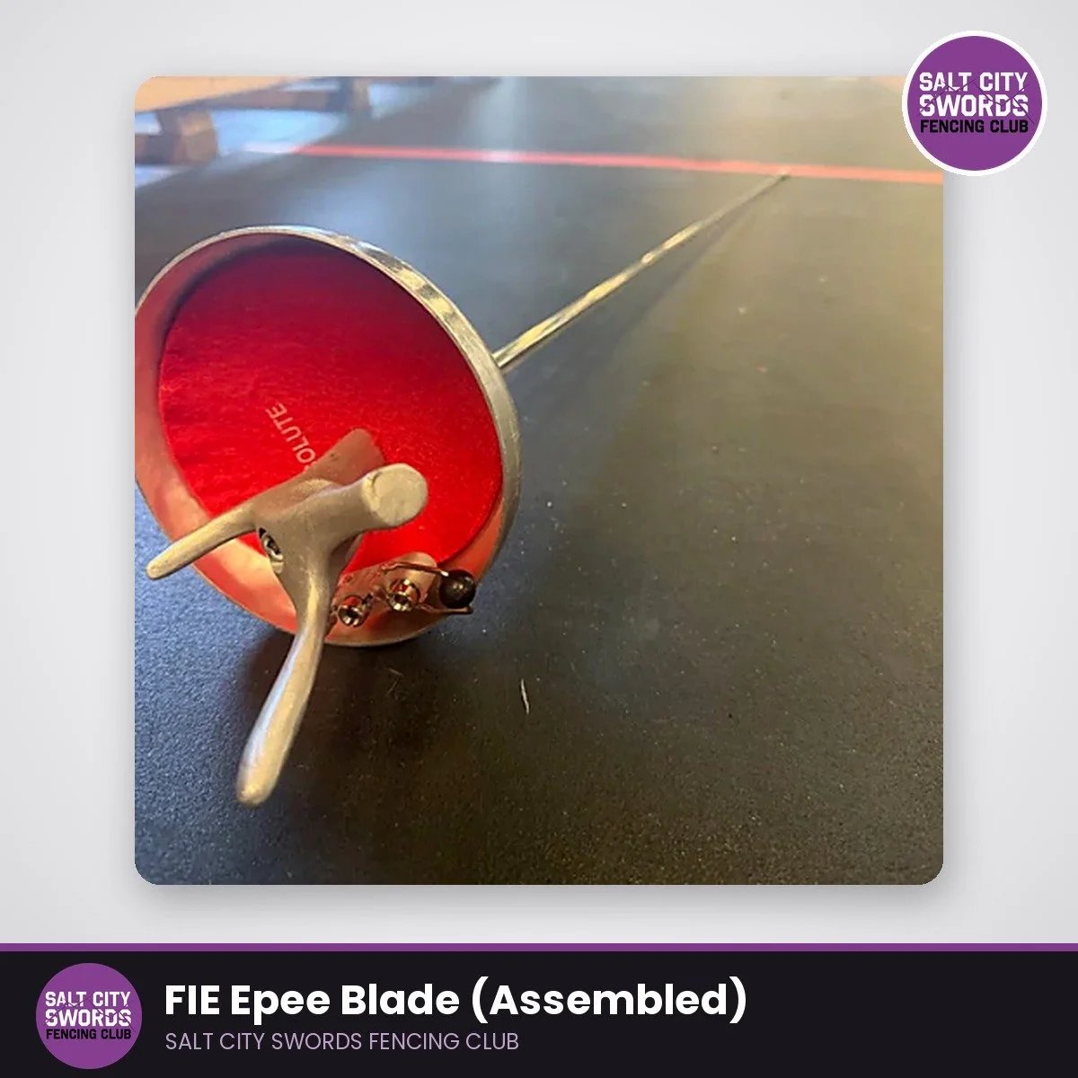 FIE Blade fully assembled (White FIE Mar. Electric Epee)
