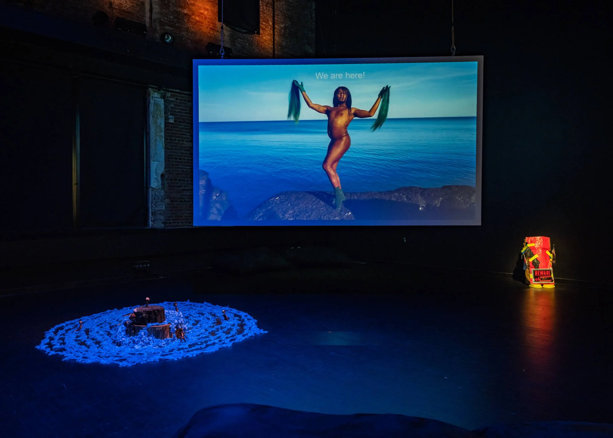 Keioui Keijaun Thomas, Nasty & Full, 2024 installation view. Photo by Kris Graves.