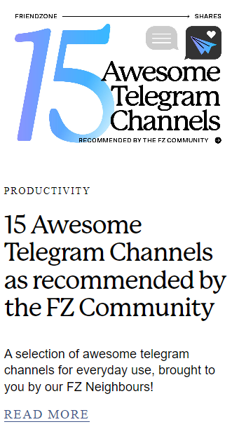 15 Awesome Telegram Channels