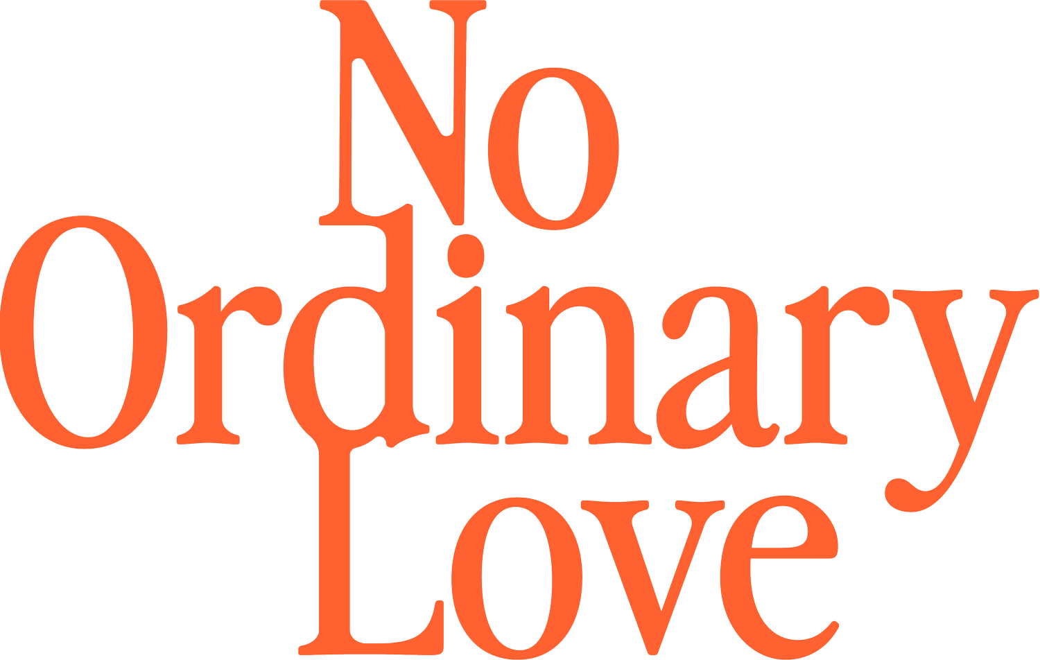 No Ordinary Love Weddings