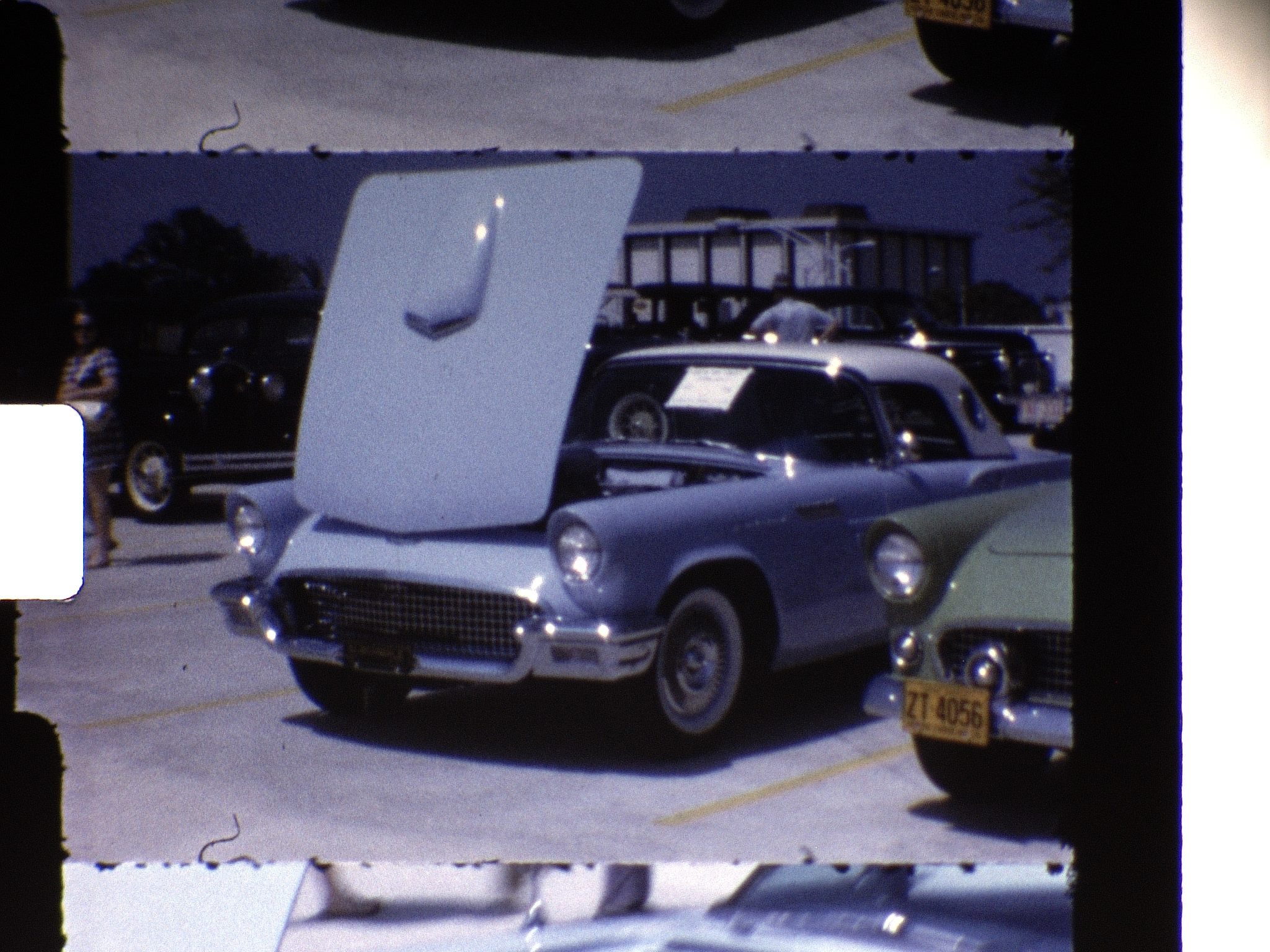 Close-up of a film reel undergoing a full-frame scan, capturing the detailed process of converting analog film into high-quality digital format.