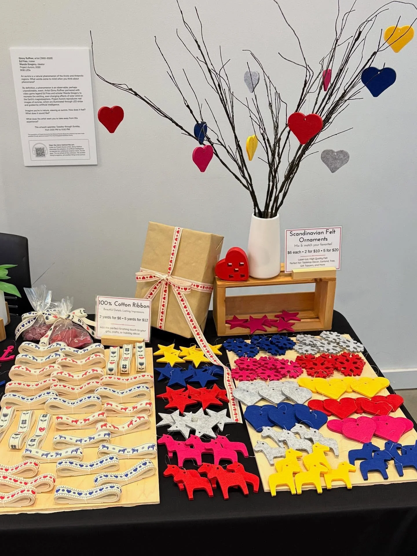 We had such a fun time at a the Nordic Museum holiday event last week &mdash; the energy, the music, the cozy winter spirit&hellip; it all reminded me why I love this season so much. ❄️

It was so special getting to share my new Scandinavian ribbons 