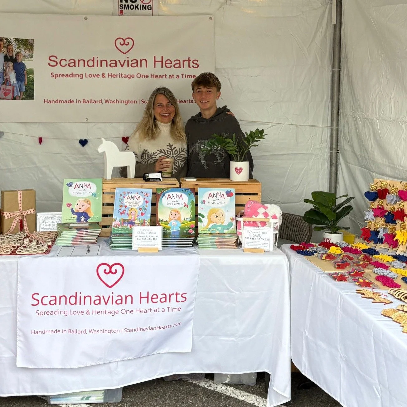 Happy Thanksgiving. 🤍

I am feeling deeply thankful for each of you who has supported Scandinavian Hearts and welcomed our books, hearts, and ornaments into your homes.

Seeing so many familiar faces at Julefest last weekend &mdash; and hearing your