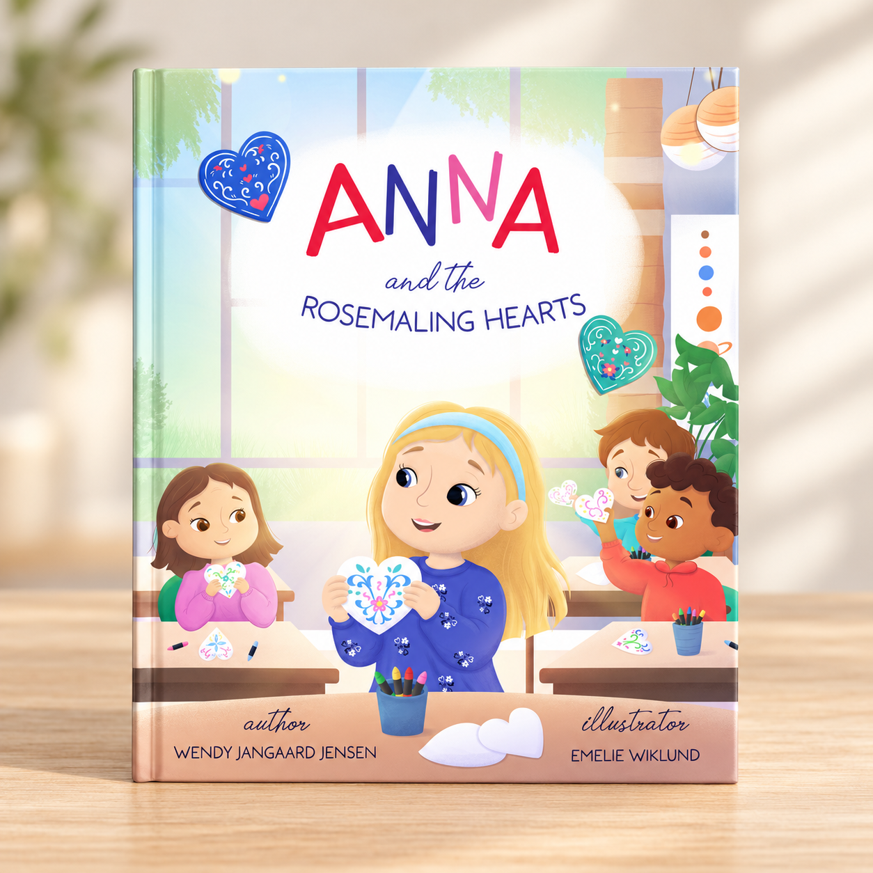 Anna and the Rosemaling Hearts