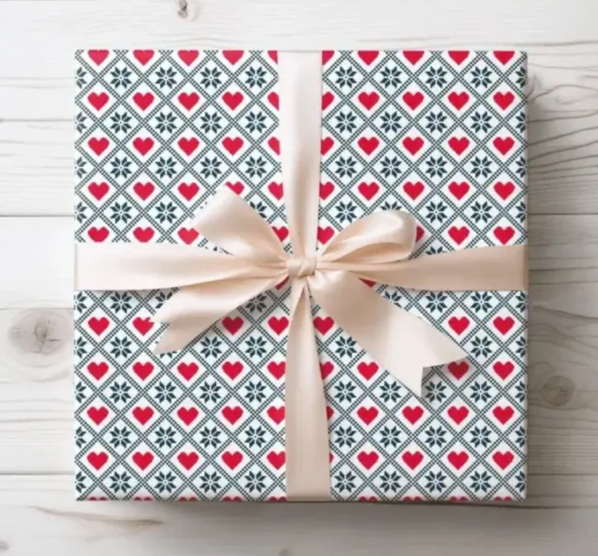 MSN Holiday Gift Guide Scandinavian Hearts Valentines Day Heart Gift Wrap Gifts for Everyone