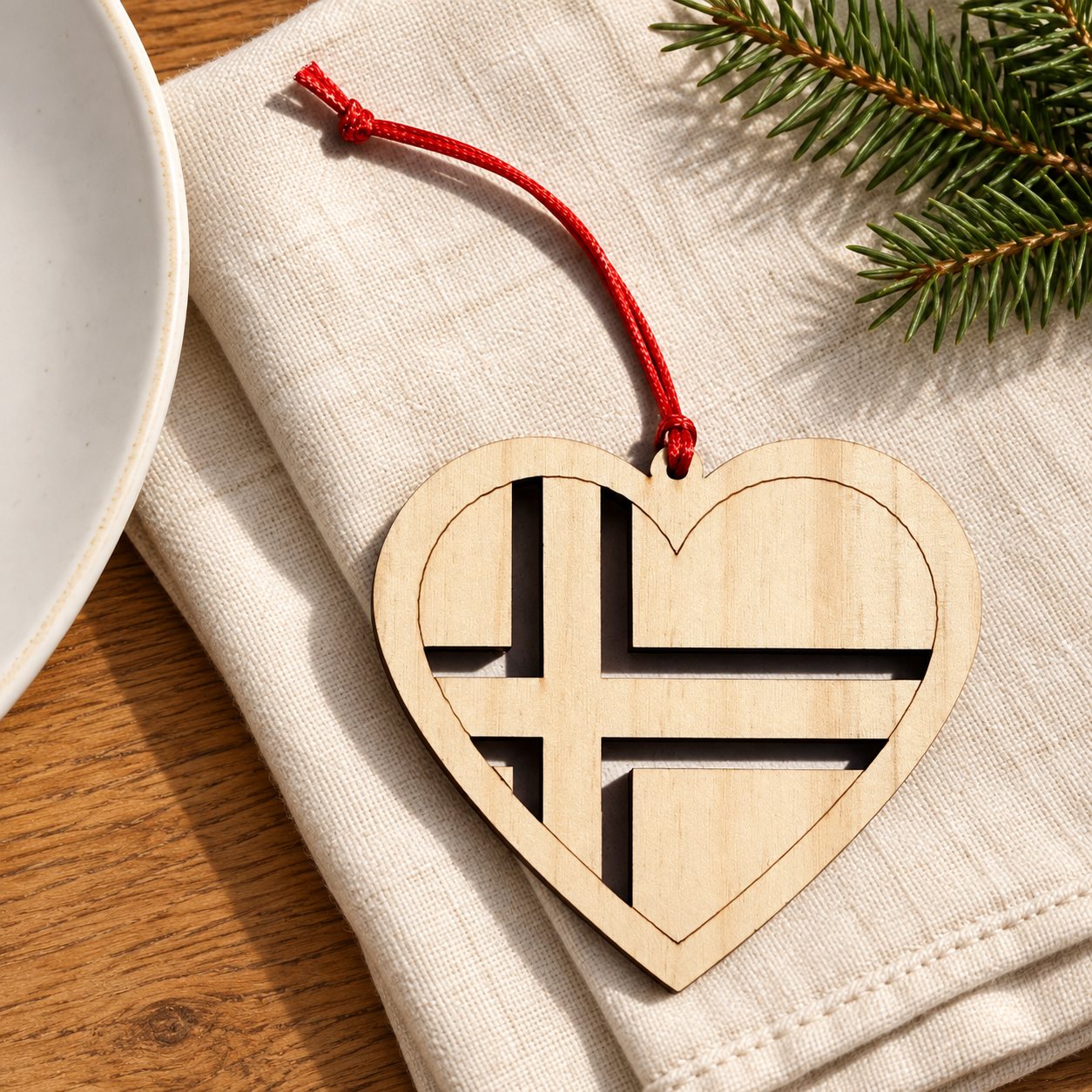 Nordic heart ornament on holiday linen.png