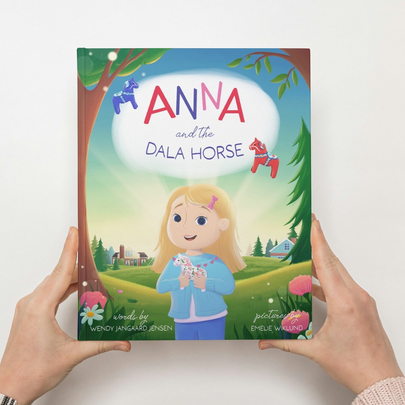 Anna and the Dala Horse Childrens Book Swedish Dala Horse Tradition Scandinavian Book for Kids Nordic Book for Kids Swedish Book for Kids