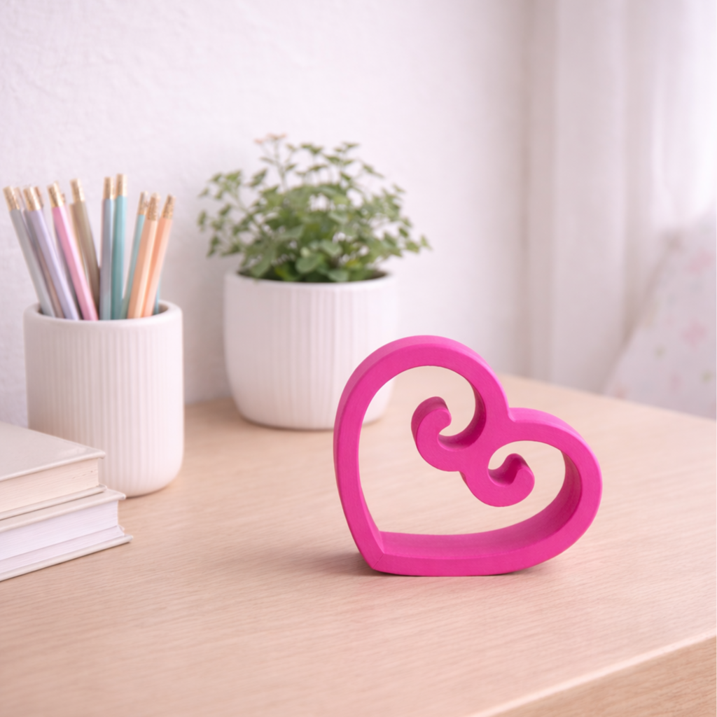 Scandinavian Wood Heart