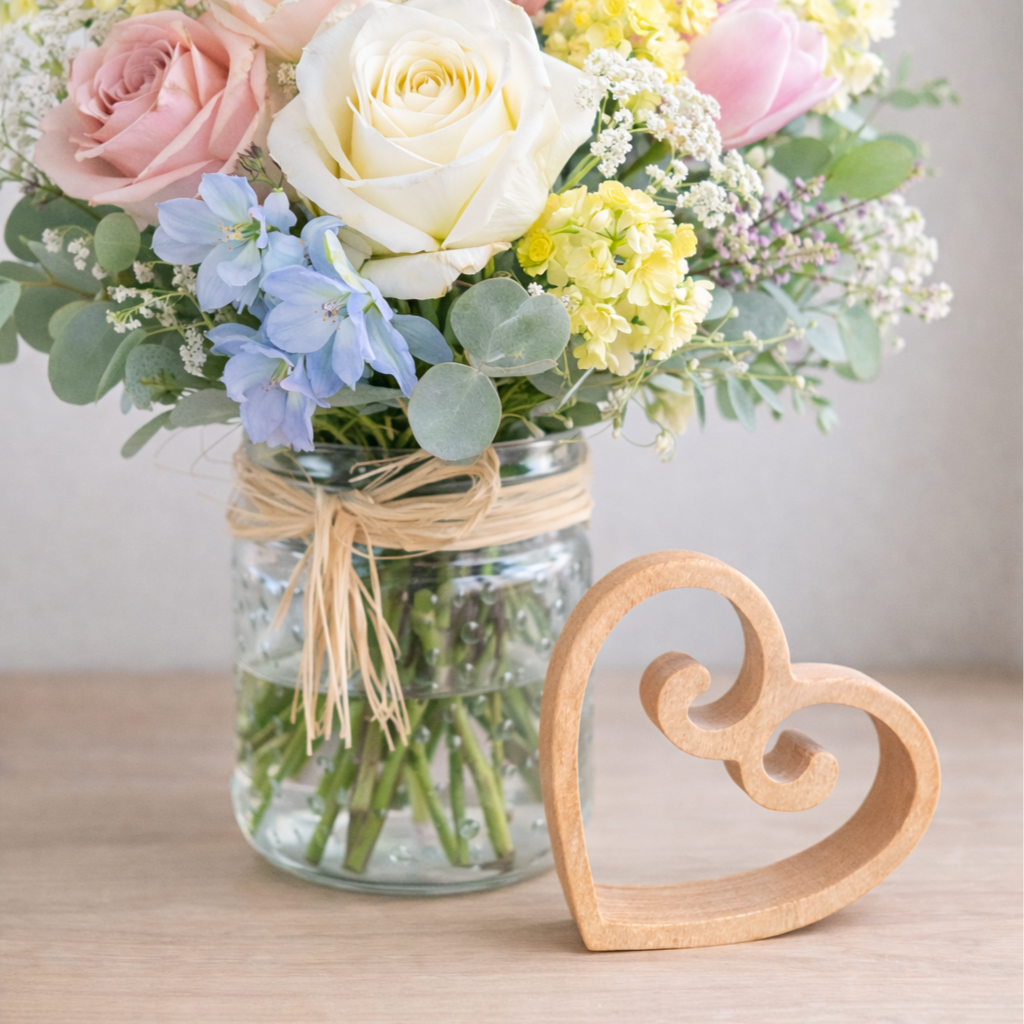 Scandinavian Wood Heart