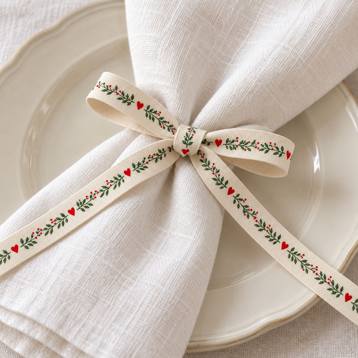 Vine and Heart Ribbon on Napkin.png